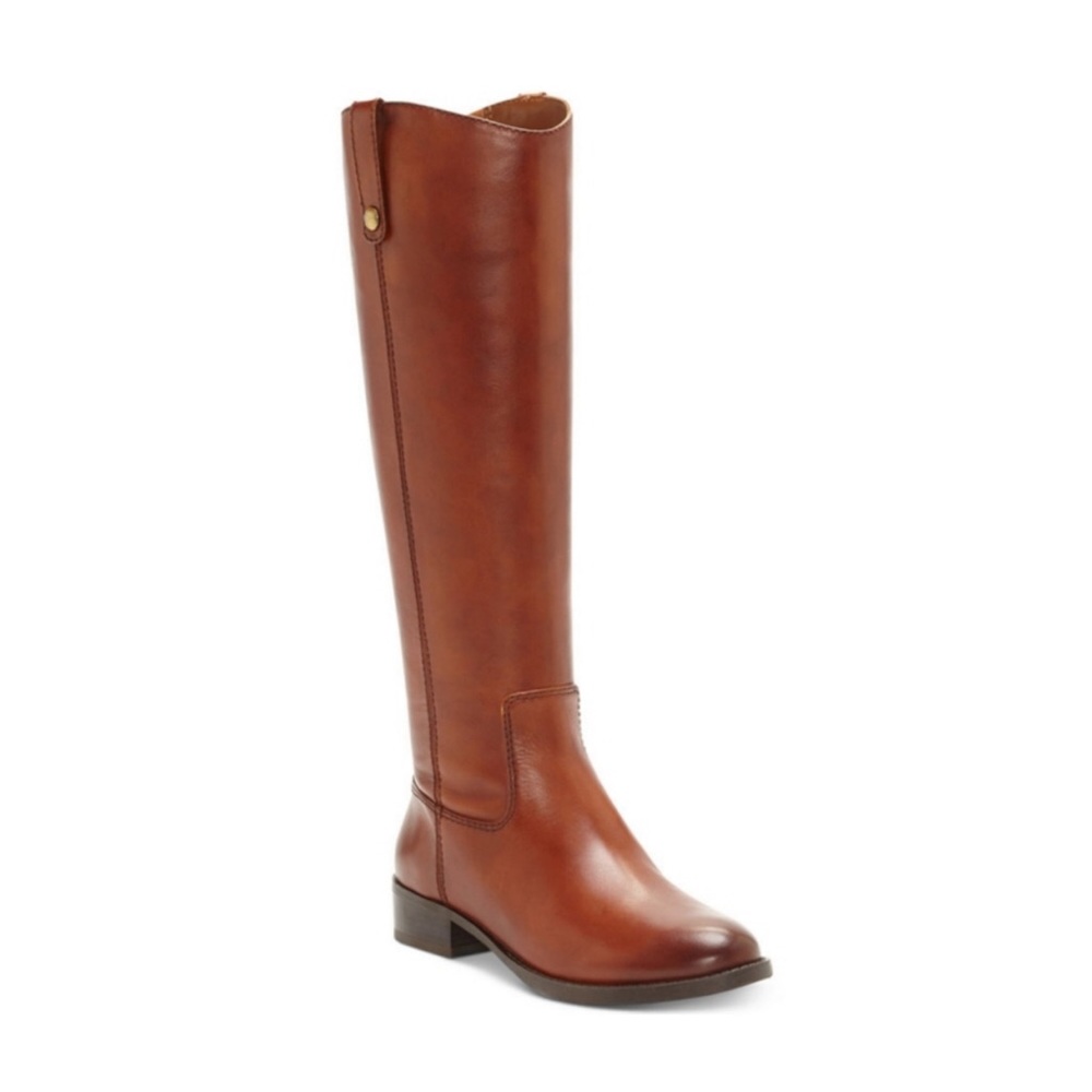 INC Womens Fawne Wide Calf Leather Over The Knee Riding Boots Size 8.5